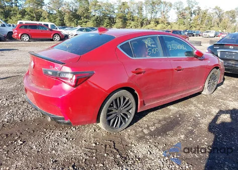 2019 Acura Ilx Premium A-Spec Packages/Technology A-Spec Packages from USA, damaged, VIN 19UDE2F82KA008708